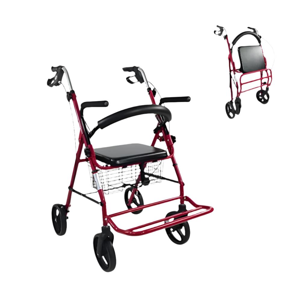 Mobiclinic Walker for Elderly People Colon Foldable Brakes on