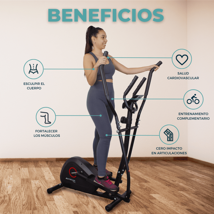 beneficios de la bicicleta elíptica