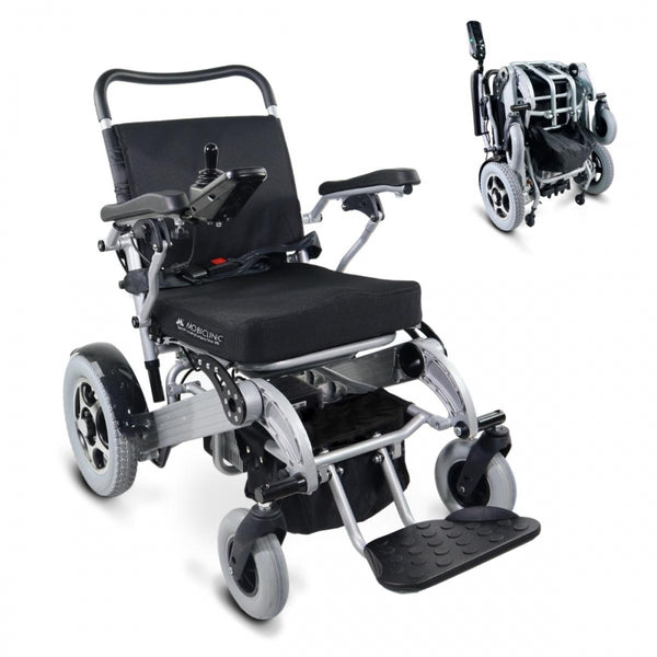 Electric wheelchair | Foldable | Aluminum | Auton. 51 km | 24V | Adjustable| Troya Plus Ultra | Mobiclinic