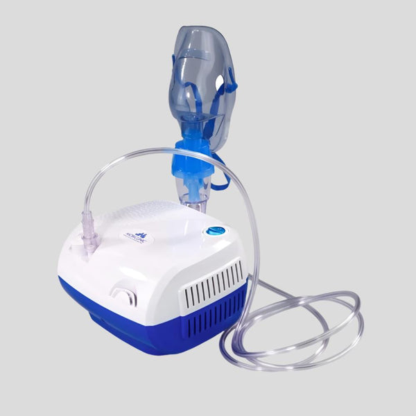 Compressor Nebulizer | Mini | White and Blue | Neb-2 | Mobiclinic