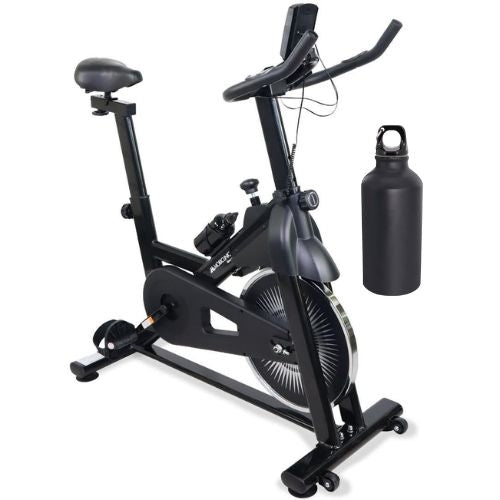 Spinning bike | Adjustable | Various resistance levels | Training control | Black | Teide | Mobiclinic