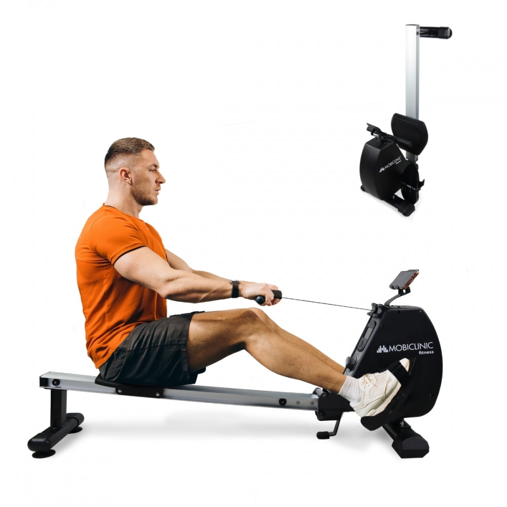 Rowing machine | Foldable | Flywheel 6 kg | 8 resistance levels | Max ...