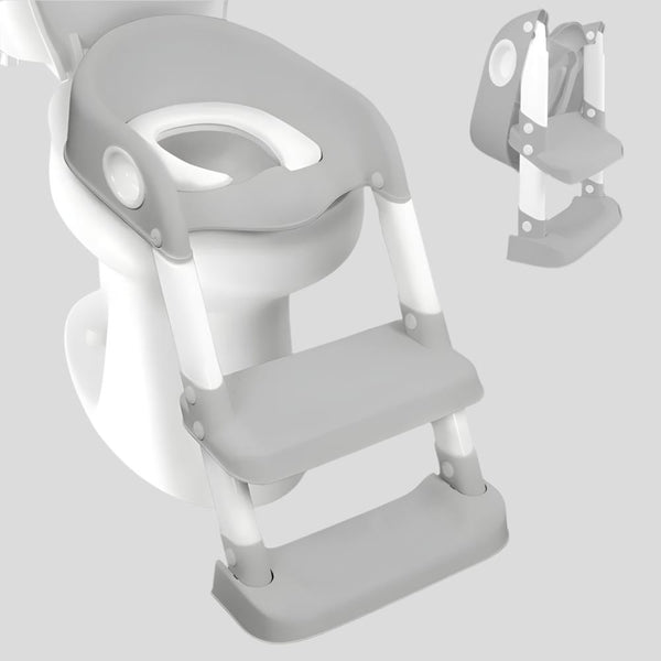 Child toilet seat | Comfortable | Safe | With stairs | Non-slip | Adjustable | Foldable | Lala | Mobiclinic