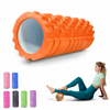 Massage roller | Foam rubber | 14 x 33 cm | Versatile | Lightweight | Prevents injuries | Orange | FitRoller | Mobiclinic