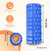 Massage roller | Foam rubber | 14 x 33 cm | Versatile | Lightweight | Prevents injuries | Orange | FitRoller | Mobiclinic