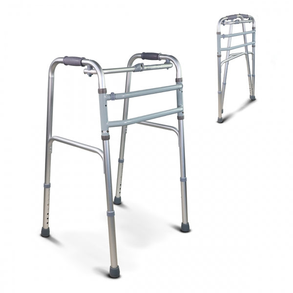 Mobiclinic | Walker for Seniors without Wheels | Mezquita | Ultralight Aluminium | Adjustable Height | Maximum Weight 100 kg