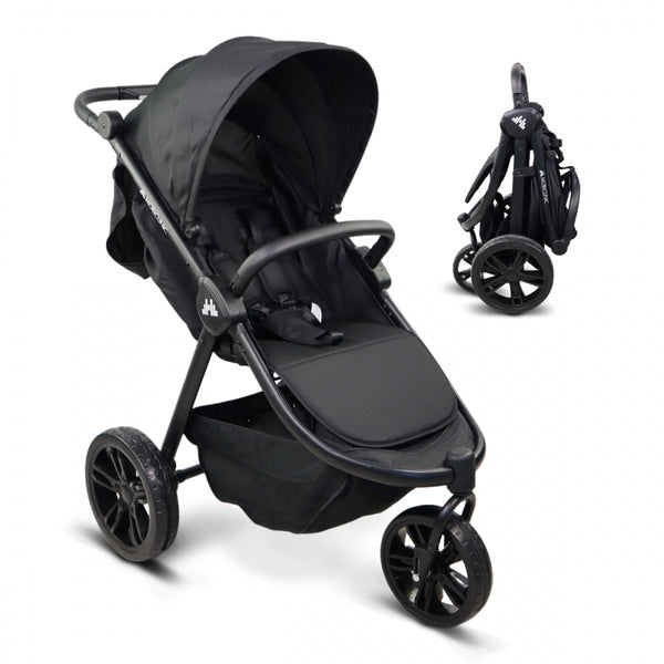 Stroller with 3 wheels |Lightweight |All-terrain wheels |5-point harness |Back pocket |Max. 22kg |Agnes| Mobiclinic