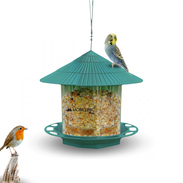 Bird feeder | Silvestres | 1.2 L | Outdoor | 20 x 22 x 20 | Garden | Hanging | Sparrows | Pico | Mobiclinic