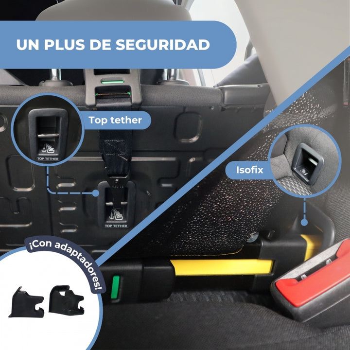 Child car seat 360º rotation Reclining 40-150 cm 0-12