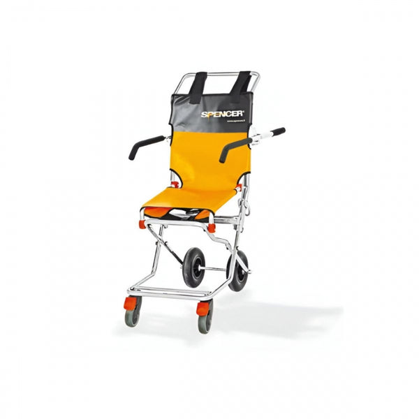 Evacuation/transport chair with 4 wheels. Spencer 407