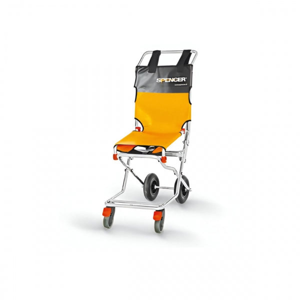 Evacuation Chair Spencer 407 Chrome 4 wheels