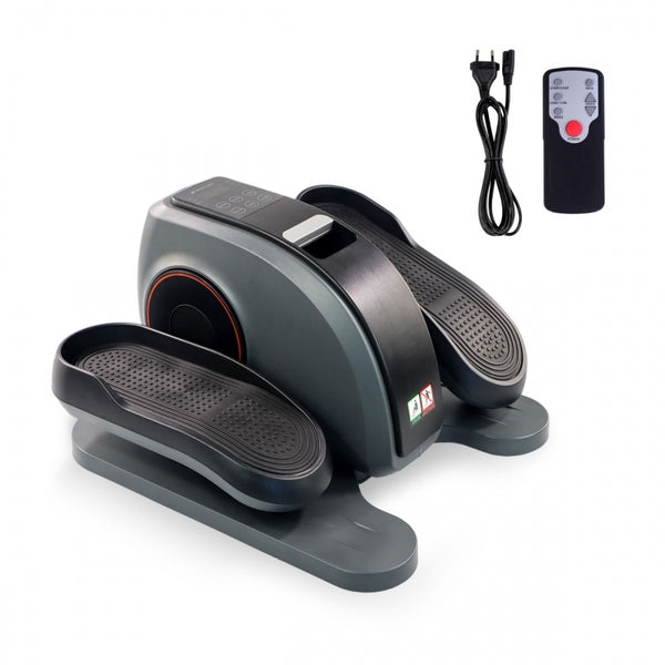 Mini elliptical bike | 10 speeds | LCD display | Non-slip pedals | Gray | Weather vane | Mobiclinic