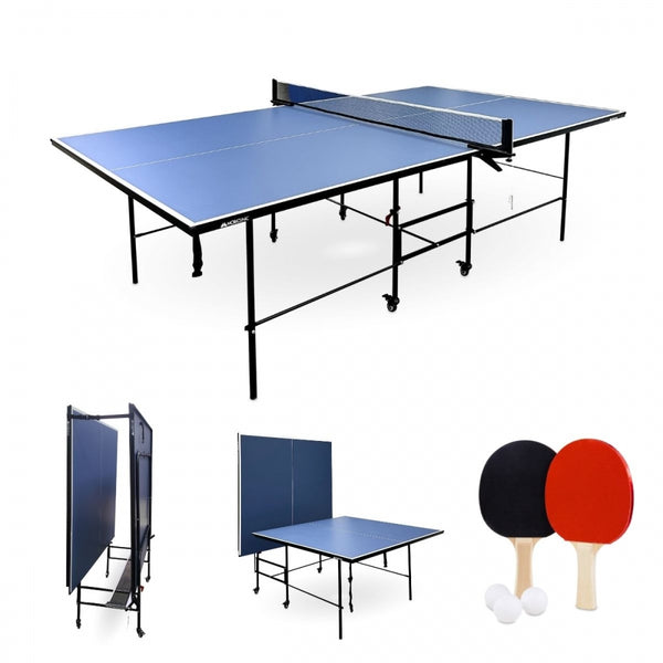 Ping Pong Table | Foldable and portable | 360º wheels | Net, paddles and balls | Protective cover | Tokyo | Mobiclinic
