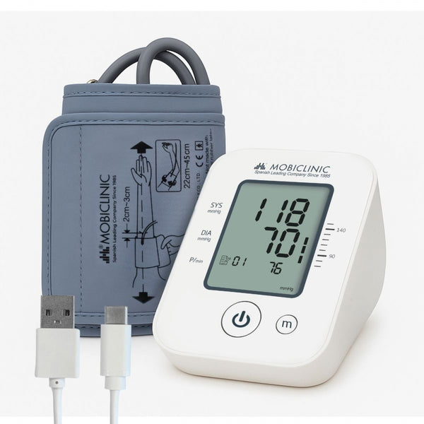 Digital Blood Pressure Monitor Arm | Cuff (22-45cm) | Automatic | LCD Display | 90 Memories | Tensimax | Yuwell