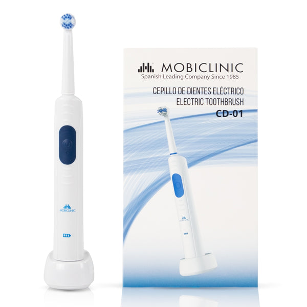 Electric Toothbrush | Rechargeable Battery | White | Mobiclinic