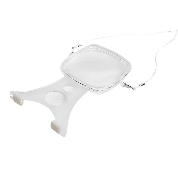 Magnifying Glass with Neck Cord | Zoom x2 | White