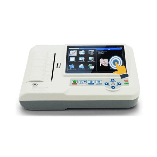 Digital electrocardiograph | Portable | 6 channels | With software and screen | ECG | ECG600G | Mobiclinic