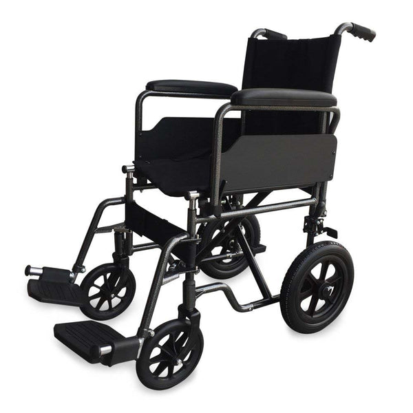 Foldable Wheelchair | Steel | Removable Footrests | Seat: 40 cm | Model: S230 Sevilla | Mobiclinic