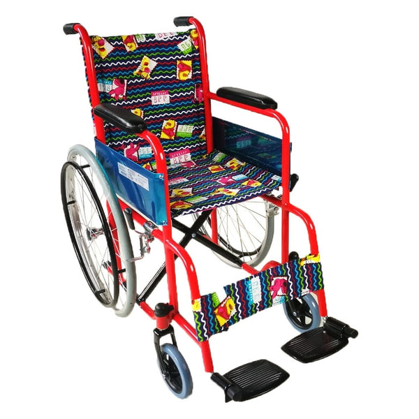 Foldable Wheelchair for Children | Fixed Armrests and Footrests | Seat Width 35 cm | Model: Teatro | Mobiclinic